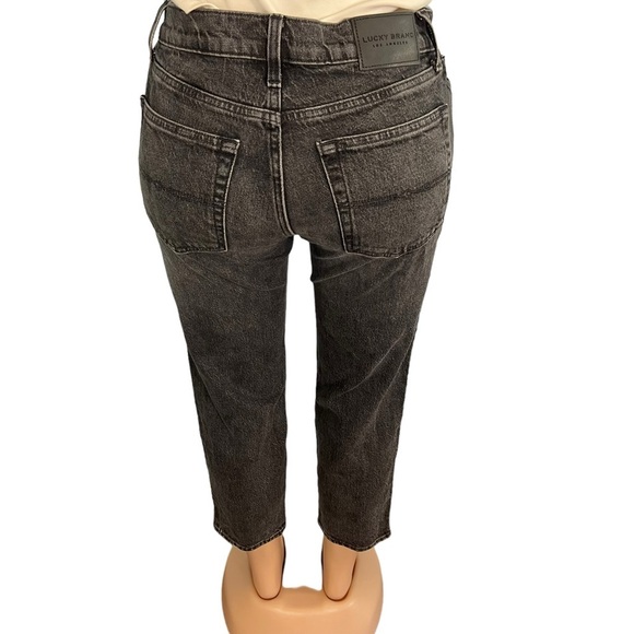 Lucky Brand Mid Rise Boyfriend Sienna Jeans Black - Picture 5 of 9